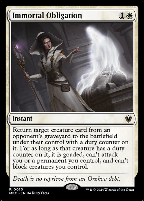 Immortal Obligation 10