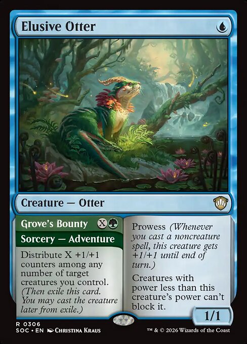 Elusive Otter // Grove's Bounty 306