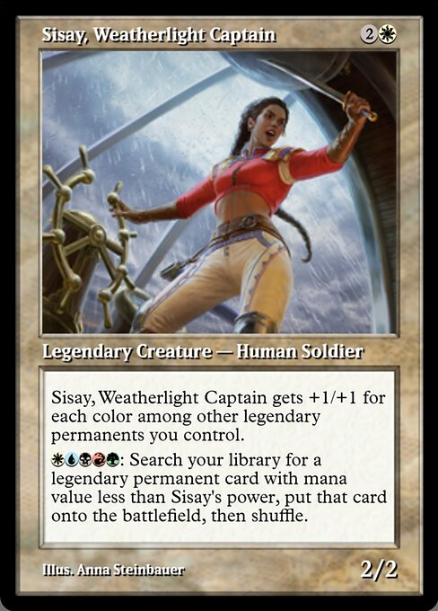 Sisay, Weatherlight Captain 91211
