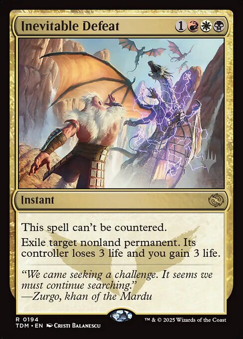 Inevitable Defeat 194p