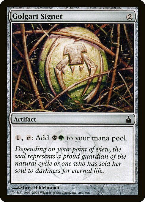 Golgari Signet 262