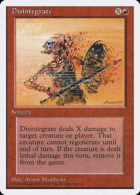 Disintegrate 31
