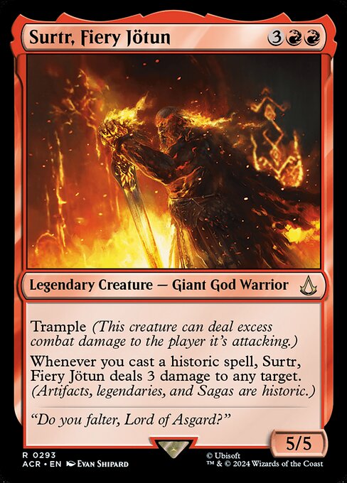 Surtr, Fiery Jötun 293