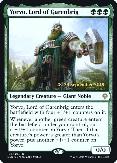Yorvo, Lord of Garenbrig 185s