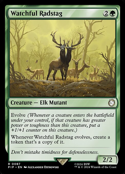 Watchful Radstag 87
