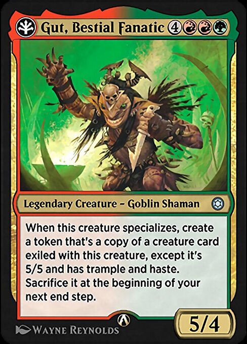 Gut, Bestial Fanatic 13g