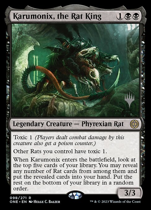 Karumonix, the Rat King 98p