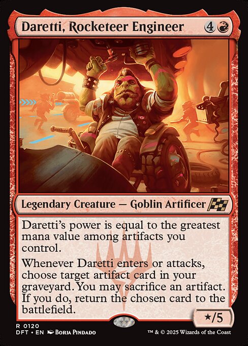 Daretti, Rocketeer Engineer 120