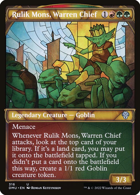 Rulik Mons, Warren Chief 316