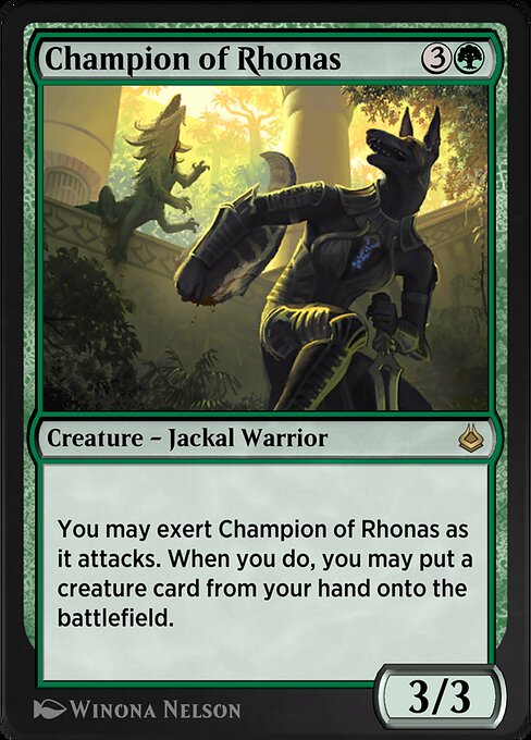 Champion of Rhonas 185