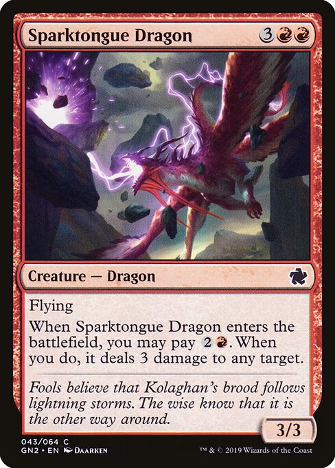 Sparktongue Dragon 43