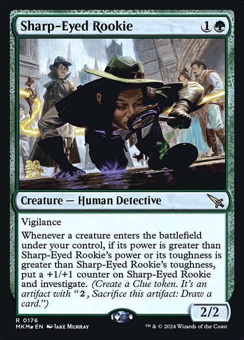 Sharp-Eyed Rookie 176s