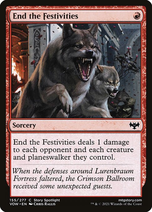 End the Festivities 155
