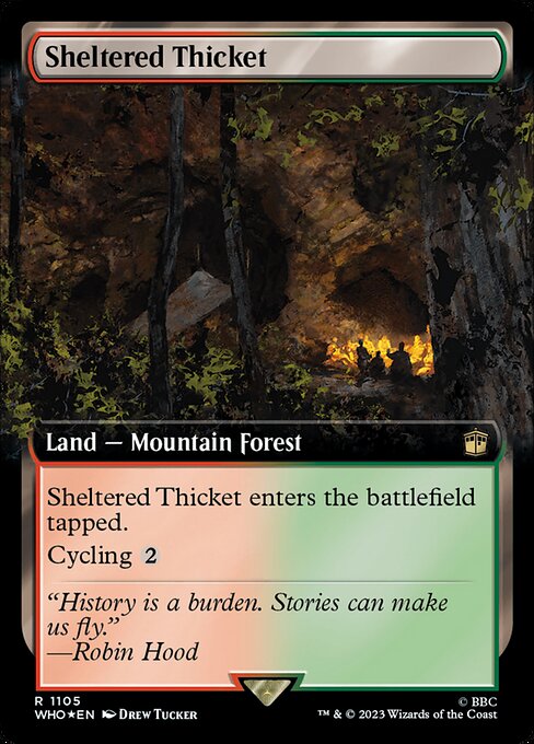 Sheltered Thicket 1105