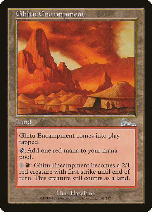 Ghitu Encampment 141