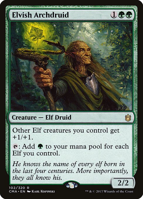 Elvish Archdruid 102