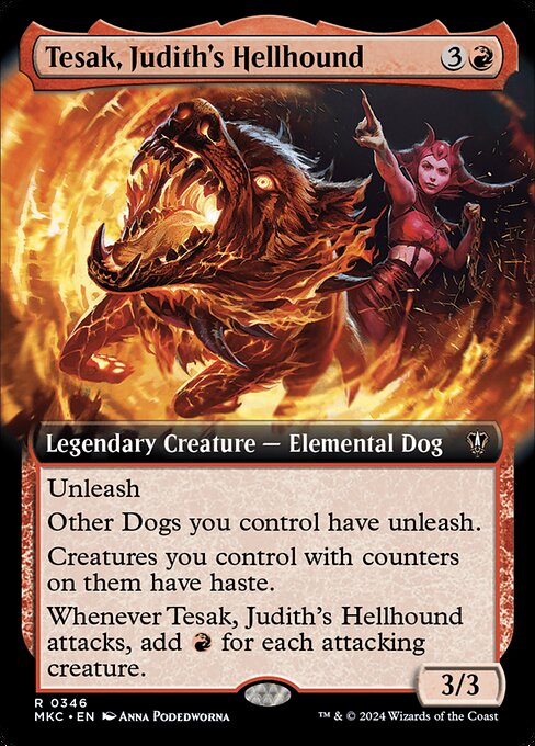 Tesak, Judith's Hellhound 346