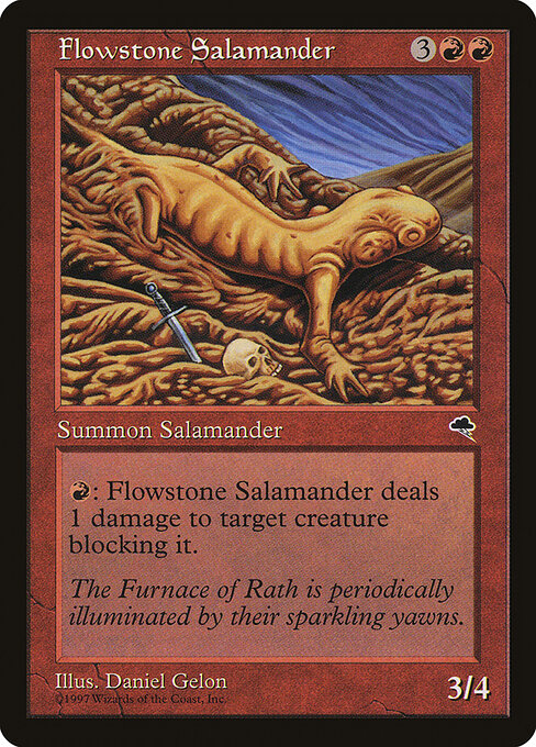 Flowstone Salamander 175