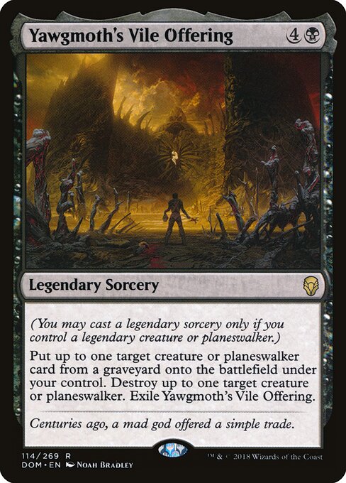 Yawgmoth's Vile Offering 114