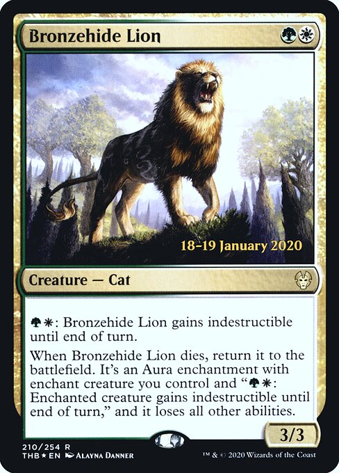 Bronzehide Lion 210s