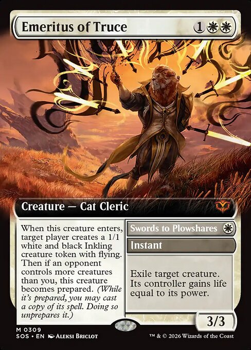 Emeritus of Truce // Swords to Plowshares 309