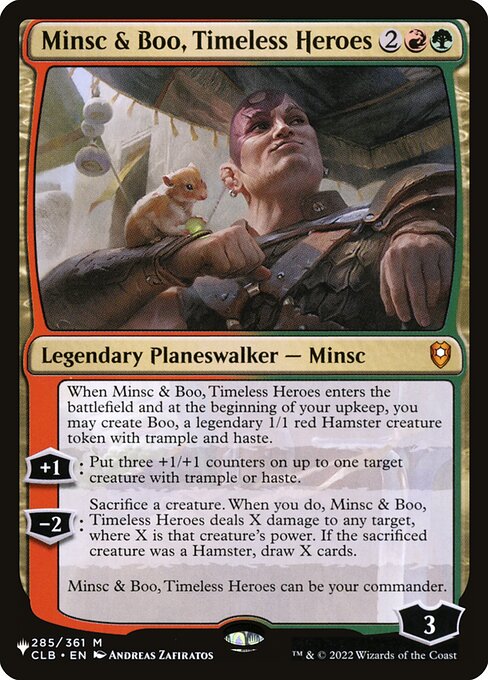 Minsc & Boo, Timeless Heroes CLB-285
