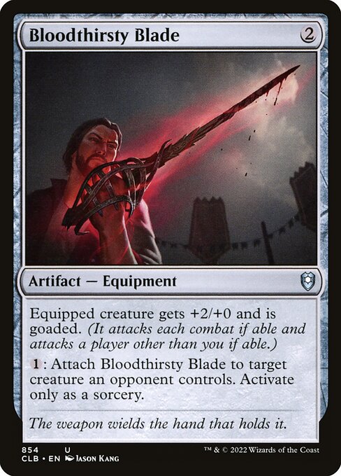Bloodthirsty Blade 854