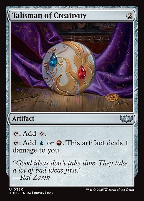 Talisman of Creativity 330