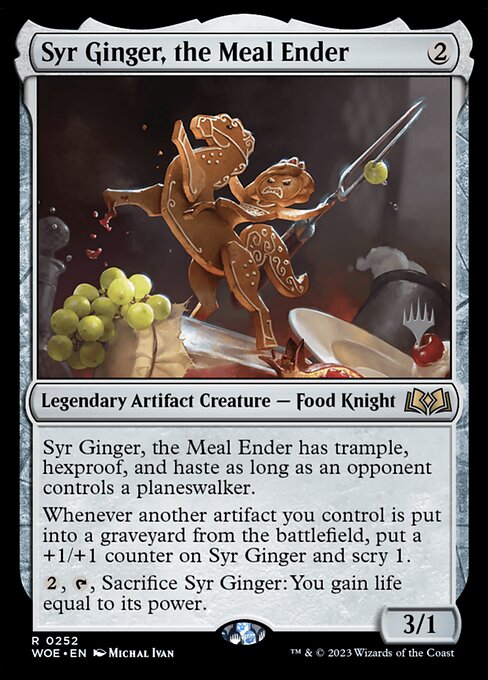 Syr Ginger, the Meal Ender 252p