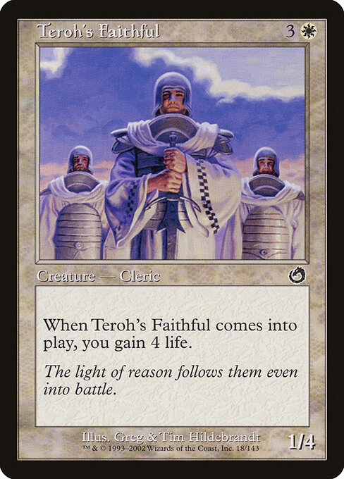 Teroh's Faithful 18