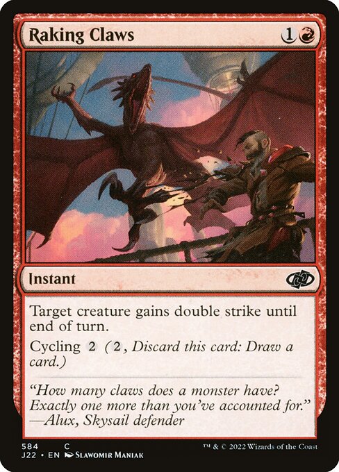 Raking Claws 584
