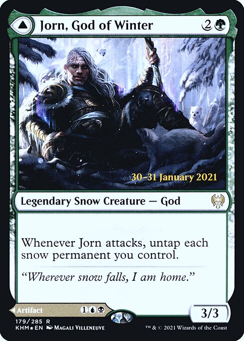Jorn, God of Winter // Kaldring, the Rimestaff 179s