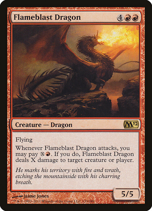 Flameblast Dragon 133