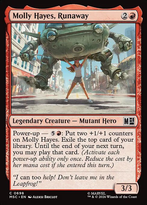 Molly Hayes, Runaway 698