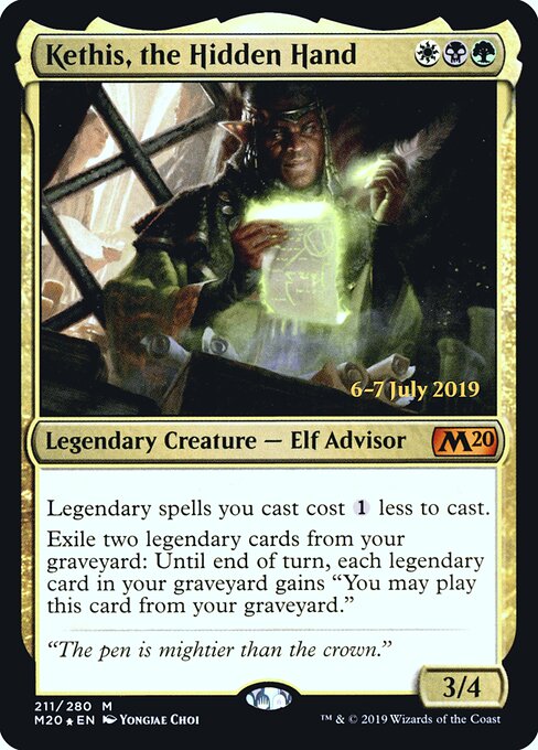 Kethis, the Hidden Hand 211s