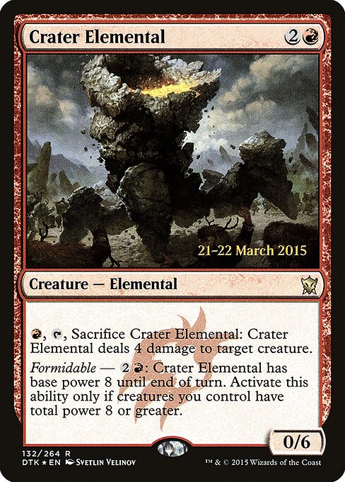 Crater Elemental 132s