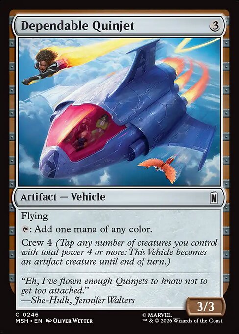 Dependable Quinjet 246