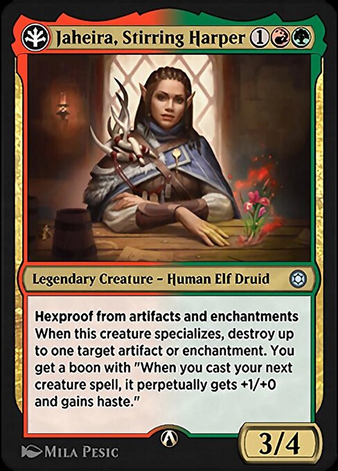 Jaheira, Stirring Harper 16r