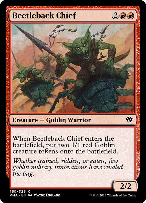 Beetleback Chief 150