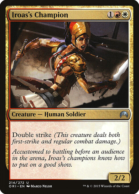 Iroas's Champion 214