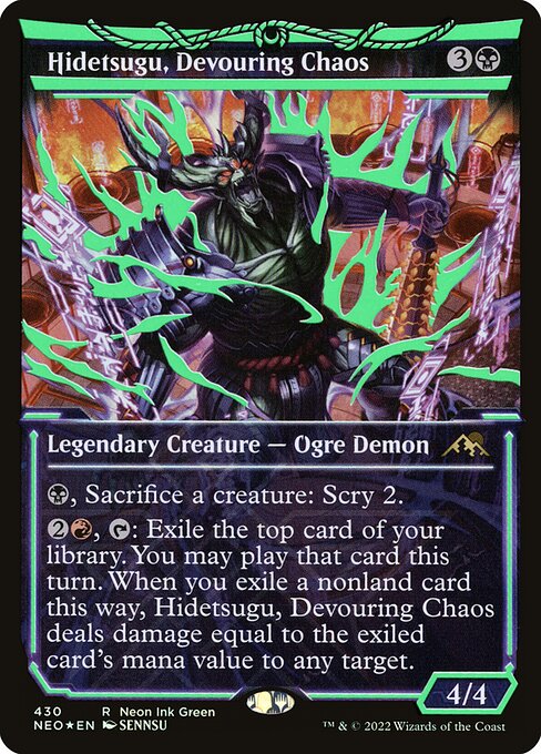 Hidetsugu, Devouring Chaos 430