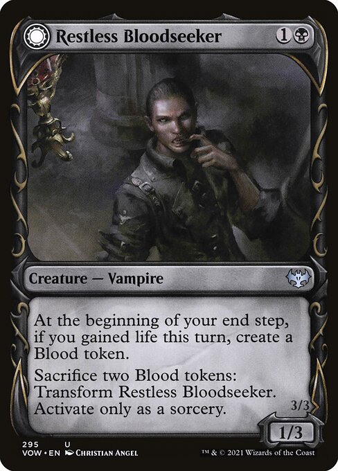 Restless Bloodseeker // Bloodsoaked Reveler 295