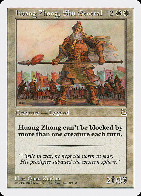 Huang Zhong, Shu General 8