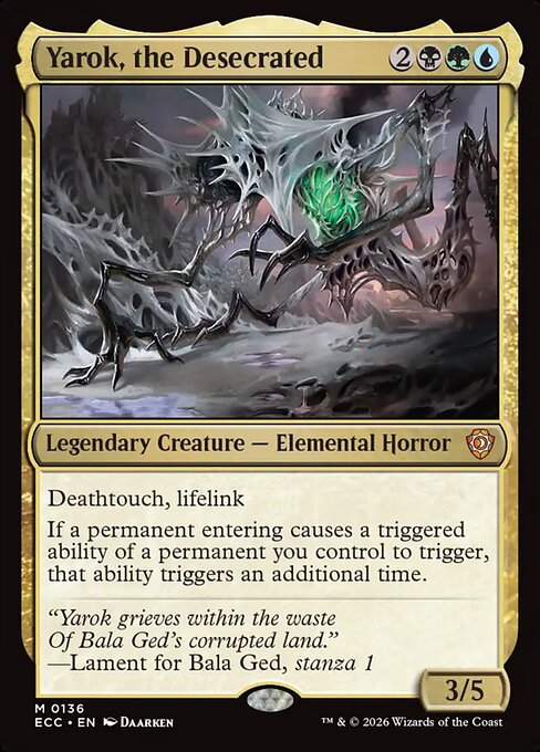 Yarok, the Desecrated 136