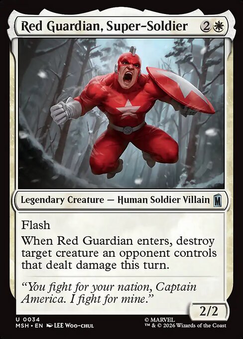 Red Guardian, Super-Soldier 34