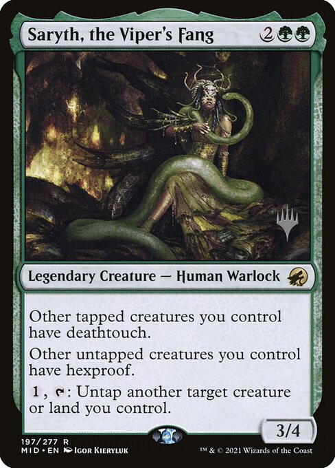 Saryth, the Viper's Fang 197p