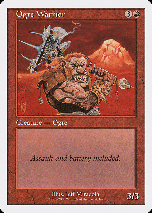 Ogre Warrior 33