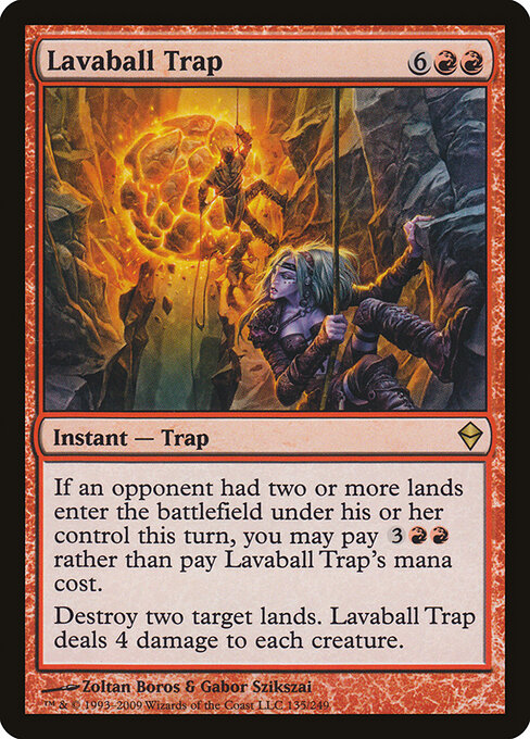 Lavaball Trap 135