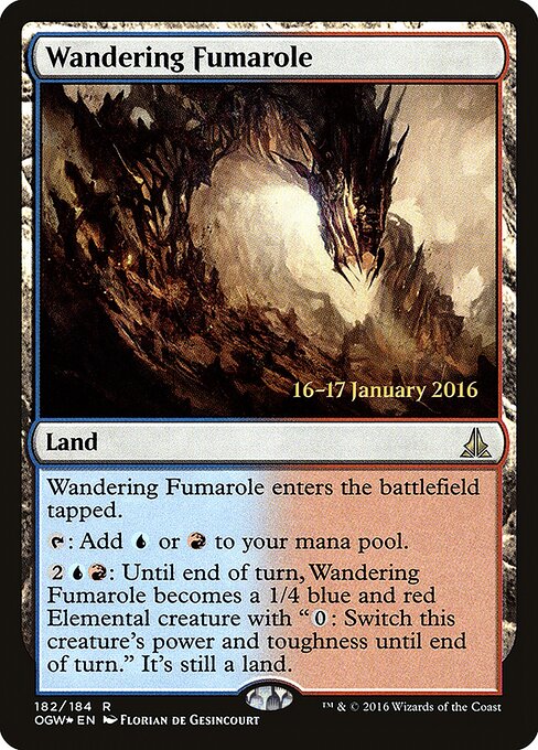 Wandering Fumarole 182s
