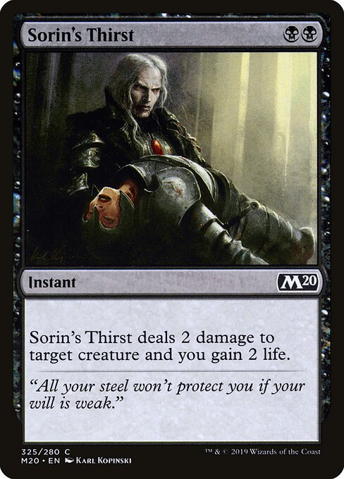 Sorin's Thirst 325